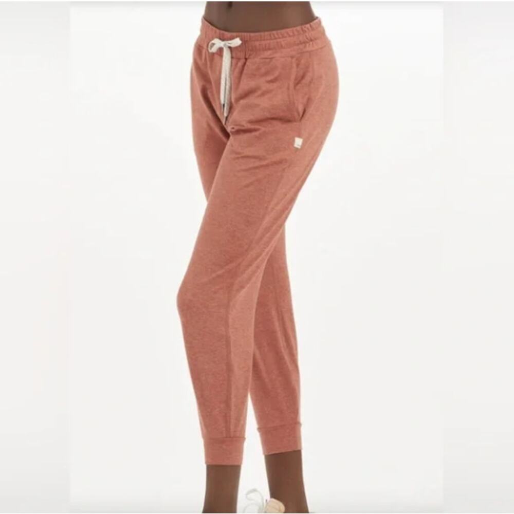 Vuori Rust Heather Jogger Leggings, Size M, Regular, Fall